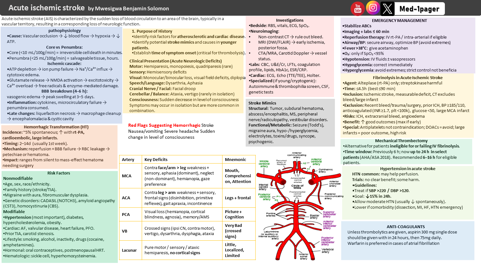 stroke/ acuteischemic stroke/ cerebral vascular accident summary preview